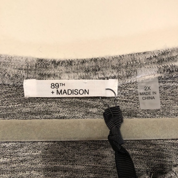 89th & Madison Marled Top - Picture 4 of 6